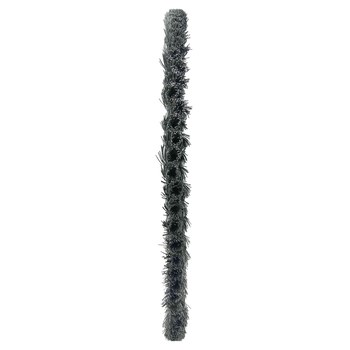 Weiler 09790 Wheel Brush - 14 in Dia - Knotted - Standard Twist Steel Bristle