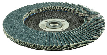 Weiler Tiger Paw Type 29/Angled Flap Disc 51179 - Alumina Zirconia - 6 in - 40 - Coarse