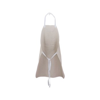 Global Glove Bib Style Apron A10TN - Natural - 29467