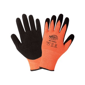 Global Glove Tsunami Grip 801 Work Gloves 801-7(S), Size Small, HV