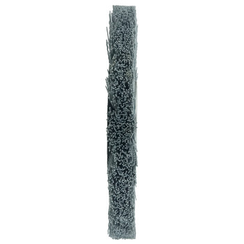 Weiler Nylox 83340 Wheel Brush - 10 in Dia - Crimped Nylon Bristle