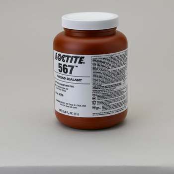 Loctite 567 Thread Sealant IDH:2087073, 1 L Bottle, White