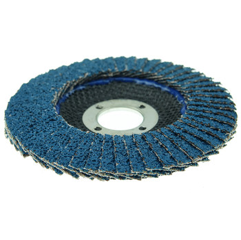 Weiler Tiger Type 29 Flap Disc 50601 - Zirconium - 4-1/2 in - 24 - Very Coarse