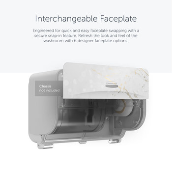 Kimberly-Clark Professional ICON White Dispenser Faceplate - 58822