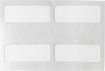 Brady BradyJet J20-152-7425J Ink-Jet Printable Label Roll - 1 in x 0.375 in - Polypropylene - White - B-7425J - 61371