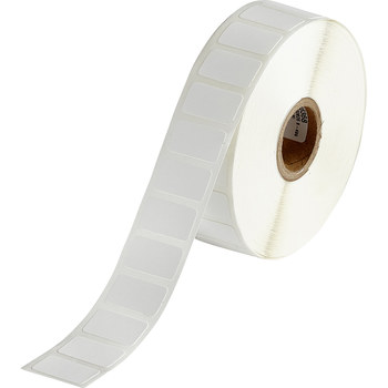 Picture of Brady White Nylon Thermal Transfer THT-125-499-1.5-SC Die-Cut Thermal Transfer Printer Label Roll (Main product image)
