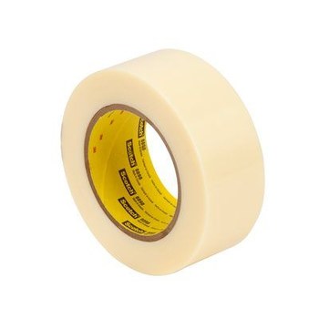 3M Scotch 8898 Ivory Filament Strapping Tape - 24 mm Width x 55 m Length - 4.6 mil Thick - 48133