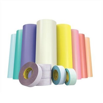 3M Cushion-Mount 1060 White Flexographic Plate Mounting Tape - 27 in Width x 50 ft Length - 62 mil Thick - Kraft Paper Liner - 32150