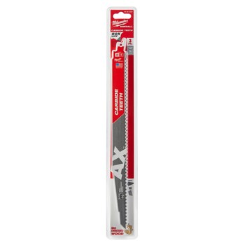 Milwaukee SAWZALL Ax Reciprocating Saw Blade 48-00-5327 - 7 TPI - 0.75 in Width x 0.05 in Thick - Carbide