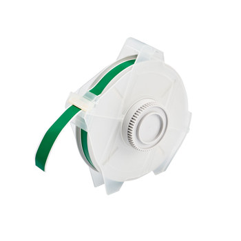 Picture of Brady Green Indoor / Outdoor Polyester Thermal Transfer 76642 Continuous Thermal Transfer Printer Label Roll (Main product image)