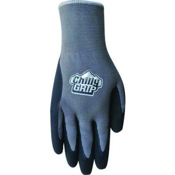 Picture of Red Steer A320 Gray Large Nylon Full Fingered Work Gloves (Main product image)