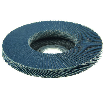 Weiler Big Cat Type 27 Flap Disc 50806 - Zirconium - 4-1/2 in - 120 - Fine
