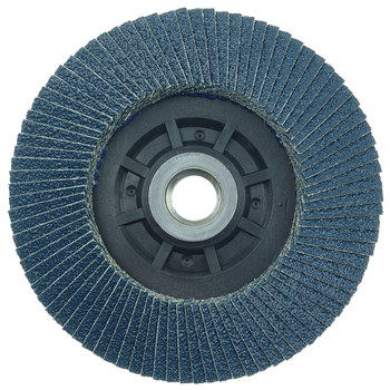 Weiler Tiger Trim Type 29 Flap Disc 50007 - Zirconium - 4-1/2 in - 60 - Medium