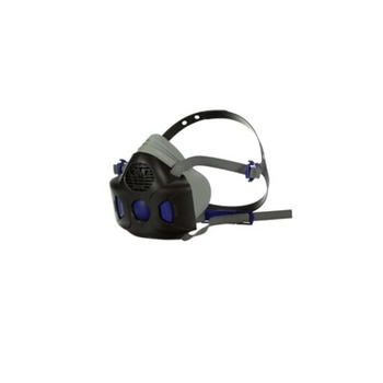 3M Secure Click Half Facepiece HF-800 59512 - Size Large - Dark Grey