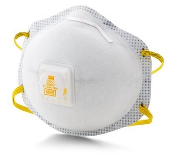 3M Particulate Respirator 66392 - Size Standard - White