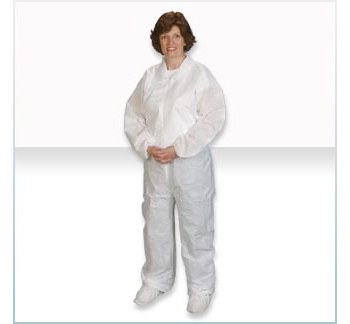 Picture of Alpha Pro Tech Critical Cover NuTech CV-64022 White 4XL/5XL Disposable General Purpose Coveralls (Main product image)