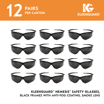 Ansell KleenGuard Nemesis Safety Glasses V30 22475 - Size Universal