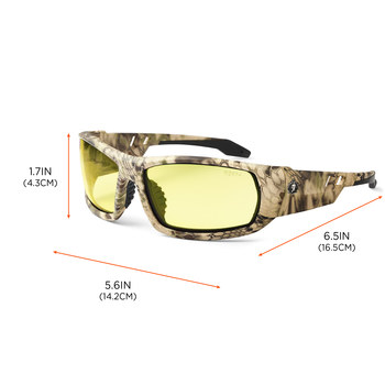 Ergodyne Skullerz Safety Glasses ODIN 50350 - Size Universal