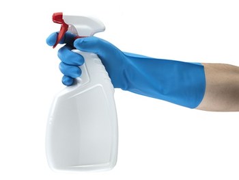 Ansell AlphaTec 37-510 Blue 7 Unsupported Chemical-Resistant Gloves - 13 in Length - Rough Finish - 11 mil Thick - 102927