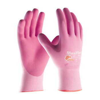 Picture of PIP MaxiFlex Active 34-8264 Pink 2XL Lycra/Nylon Work Gloves (Main product image)