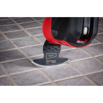 Milwaukee Diamond MAX OPEN-LOK Grinding Oscillating Multi-Tool Blade 49-25-2272 - Diamond Grit