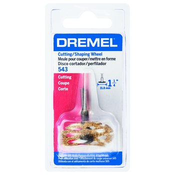 Dremel EZ Lock 543 Cut Off Wheel 02619 - 1-1/4 in - Carbide