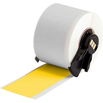 Picture of Brady Yellow Outdoor Polyvinylfluoride Thermal Transfer M6C-1500-437-YL Wire and Cable Labels (Main product image)