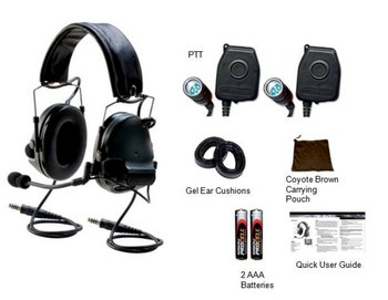 3M Peltor Comtac III 88061-00000 Two-Way Radio Headset 88061