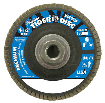 Picture of Weiler Tiger Flap Disc 50710 (Main product image)