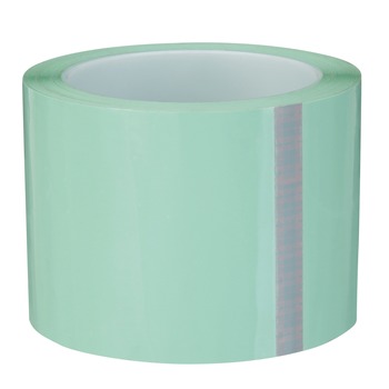 3M 7100167272 Green Masking Tape - 3 in Width x 72 yd Length