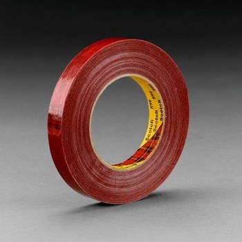 3M Scotch 899 Red Filament Strapping Tape - 18 mm Width x 55 m Length - 6.6 mil Thick - 39864