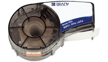 NEW Brady Label Cartridge M21-750-499 Black/White Nylon 3/4" x 16' BMP21 3 