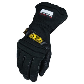 Mechanix Wear CarbonX Level 1 Black Large Leather Flame-Resistant Gloves - CXG-L10-010