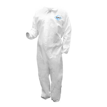 Picture of Adenna ProWorks White XL Microporous Film Laminate General Purpose Coveralls (Main product image)
