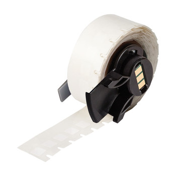 Picture of Brady White Polyester Thermal Transfer PTL-1-423 Die-Cut Thermal Transfer Printer Label Roll (Main product image)