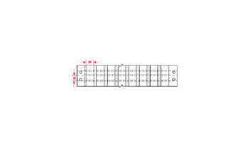 Picture of Brady Bradysleeve White Heat-Shrinkable Polyolefin Dot Matrix HSCPS-0.4-2508-WT Dot Matrix Printer Label (Main product image)