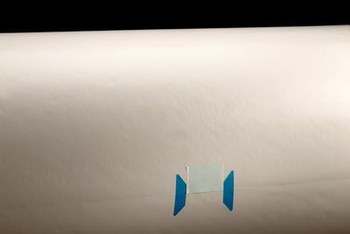 3M 9030 Blue Splicing & Core Starting Tape - 3 1/2 in Width x 2 1/2 in Length - 3 mil Thick - Repulpable Paper Liner - 85757