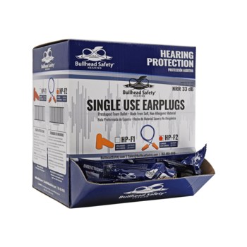 Global Glove Bullhead Safety Ear Plugs HP-F2