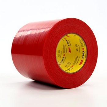 3M 5903 Red Stucco Masking Tape - 5 in Width x 60 yd Length
