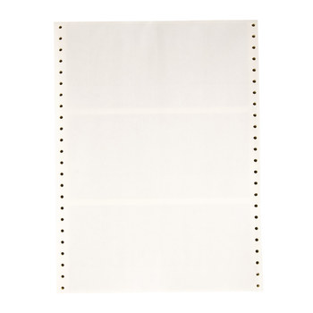 Picture of Brady Datab Clear / White Self-Extinguishing, Self-Laminating, Write-On Vinyl Dot Matrix DAT-39-292-1 Dot Matrix Printer Label (Main product image)