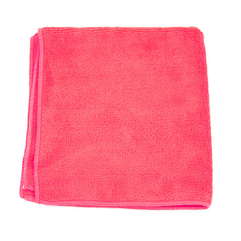 Picture of Adenna 2502-RED-DZ MicroWorks Red Microfiber Cleaning Wiper (Main product image)