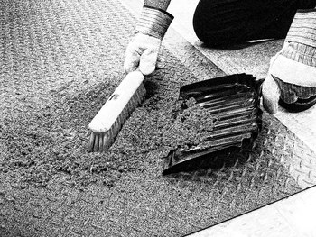 Weiler 422 Dust Brush - 14 in - Polystyrene - 14.6 in - Orange - 42213