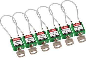 Picture of Brady - 146131 Cable Padlock (Main product image)