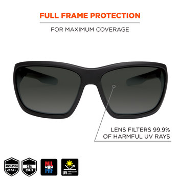 Ergodyne Skullerz Safety Glasses BALDR-PZ 57031
