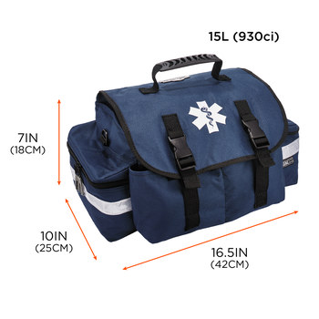 Ergodyne Arsenal GB5210 Blue Polyester Protective Duffel Bag - 11 in Width - 8 in Length - 8 in Height - 720476-13417