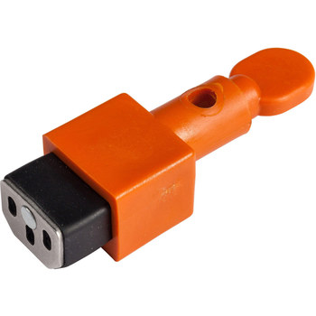 Picture of Brady Black/Orange Nylon Valve Lockout Device (Main product image)