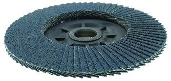 Weiler Tiger Trim Type 29 Flap Disc 50015 - Zirconium - 5 in - 60 - Medium