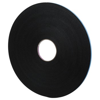 3M Venture Tape 7010337459 Black Double Sided Foam Tape - 1/2 in Width x 150 ft Length - 1/16 in Thick - 96589