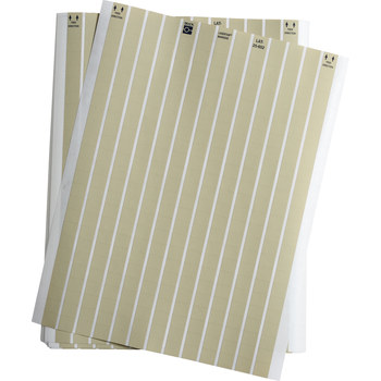 Brady LAT-25-652-10 Orange Polyimide Laser Printable Label - 0.437 in Width - 0.437 in Height - B-652