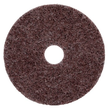 3M Scotch-Brite Non-Woven Precision Shaped Ceramic Surface Conditioning Disc - Center Hole Attachment - 4-1/2 in Diameter - 7/8 in Center Hole - 67231